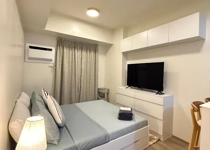 Modern Near It Park With Pool & Fast Wifi - The Median Lägenhet Cebu