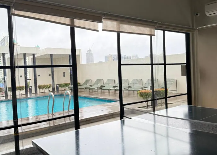 Lägenhet Modern Near It Park With Pool & Fast Wifi - The Median Cebu